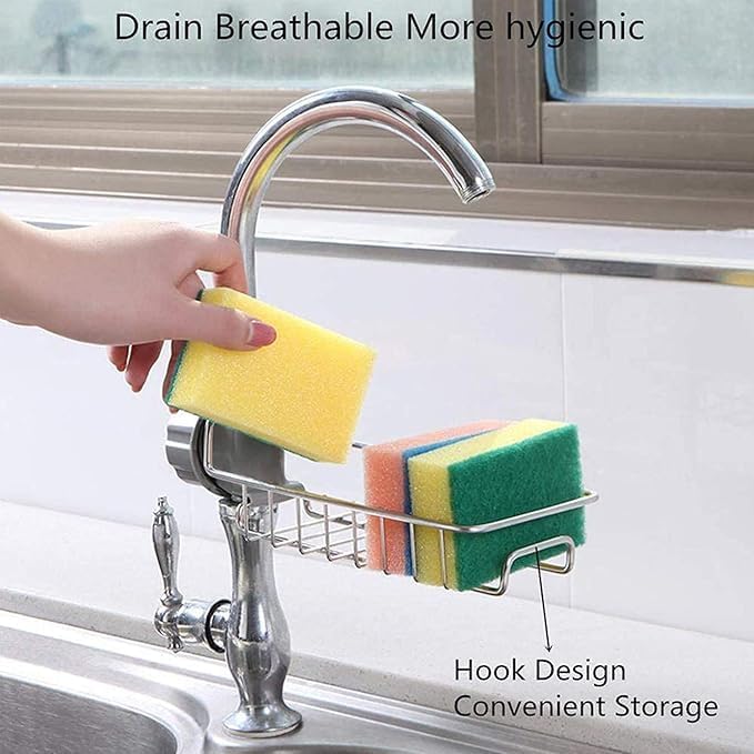 Stainless Steel Sink Caddy Organizer