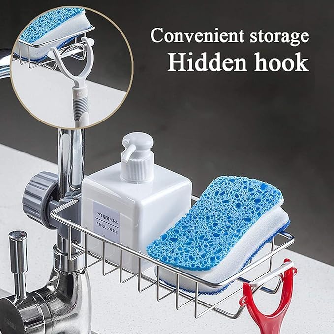 Stainless Steel Sink Caddy Organizer